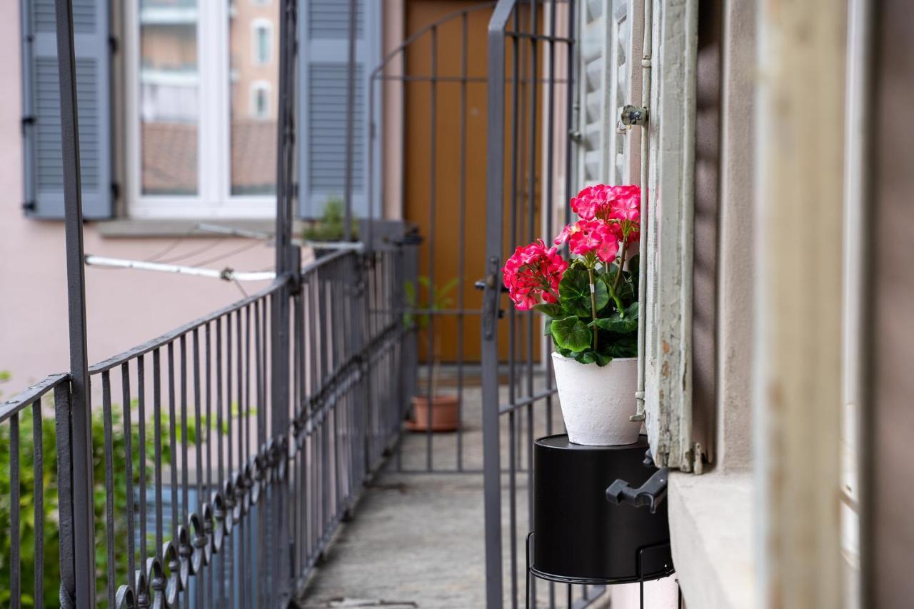 Portatorre Suite, A Charming Apartment In The Heart Of Como, Free Private Parking, Air Conditioning & More! Esterno foto